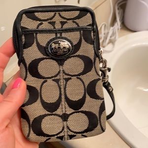 Coach phone wallet